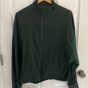 Lululemon Relaxed Define Jacket Green Excellent Condition